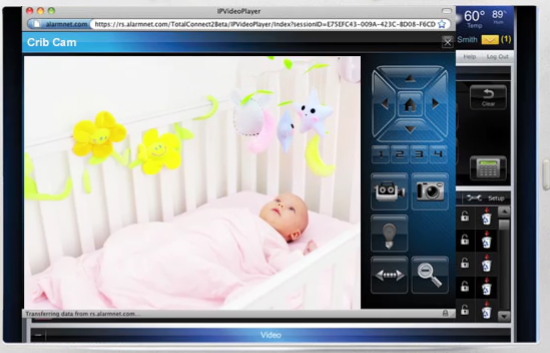 Honeywell - baby in the crib
