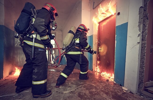 Office Building Fire in St. Louis, MO